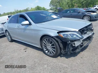 2017 Mercedes-Benz S 550 z VIN WDDUG8FB9HA288147, wystawiony jako IAAI lot #42060135 z przebiegiem 116 336 mil mil oraz . Historia ofert i sprzedaży dostępna na DreamBid. Obrazek 1.