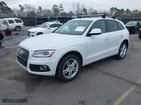 2016 Audi Q5 Premium with VIN WA1C2AFPXGA082612, listed as a IAAI auction lot 41545285 with 92,528 mi miles. Bid and sale history available at carsss.com. Image 2.