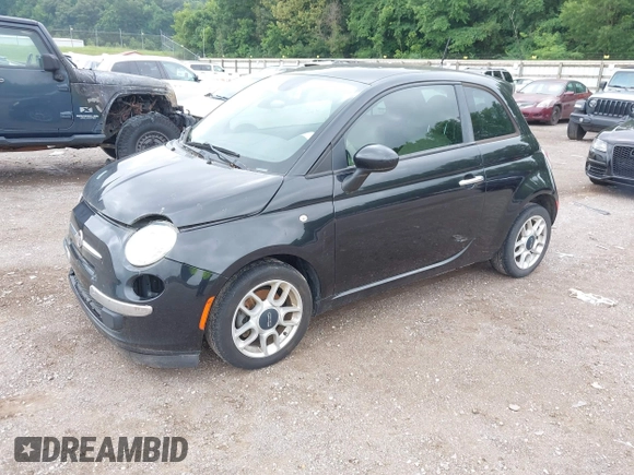 2013 FIAT 500 Pop with VIN 3C3CFFAR9DT717182, listed as a IAAI auction lot 42716622 with 145,101 mi miles and . Bid and sale history available at DreamBid. Image 2.