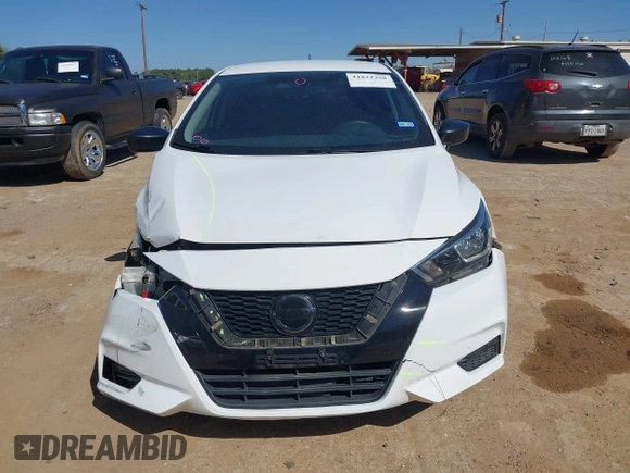 2020 Nissan Versa S with VIN 3N1CN8DV1LL911208, listed as a IAAI auction lot 41822398 with 71,296 mi miles. Bid and sale history available at carsss.com. Image 13.