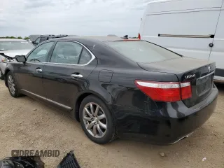 2007 Lexus LS 460 L with VIN JTHGL46F675000248, listed as a Copart auction lot 57568765 with Not provided miles and Salvage title. Bid and sale history available at DreamBid. Image 2.