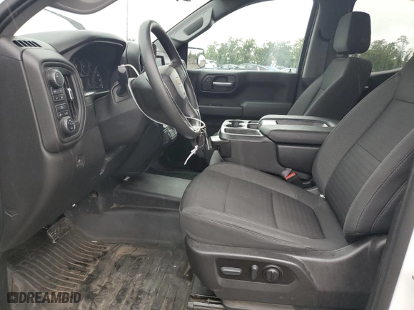 2021 Chevrolet Silverado 1500 Work Truck with VIN 1GCRYAEH3MZ440591, listed as a Copart auction lot 63490104 with 51,786 mi miles and Salvage Title. Bid and sale history available at carsss.com. Image 7.