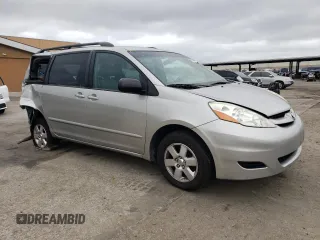 2006 Toyota Sienna CE with VIN 5TDZA23C16S538153, listed as a Copart auction lot 42437615 with 163,170 mi miles and Salvage Title. Bid and sale history available at carsss.com. Image 4.