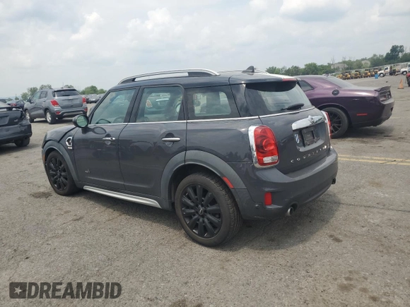 2019 MINI Countryman Cooper S with VIN WMZYT5C57K3E62624, listed as a Copart auction lot 59481905 with 98,182 mi miles and Salvage title. Bid and sale history available at DreamBid. Image 2.
