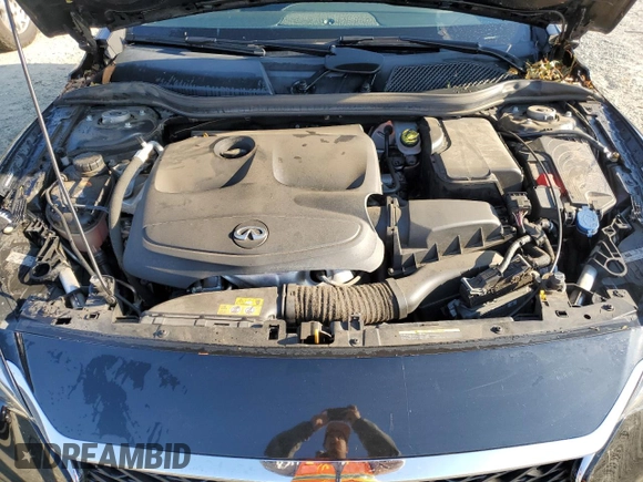 2018 Infiniti QX30 Luxury with VIN SJKCH5CR4JA056321, listed as a Copart auction lot 76099664 with 56,537 mi miles and Salvage Title. Bid and sale history available at DreamBid. Image 12.