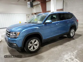 2019 Volkswagen Atlas SE with VIN 1V2LR2CAXKC575578, listed as a Copart auction lot 48998065 with 64,723 mi miles and Salvage title. Bid and sale history available at DreamBid. Image 1.