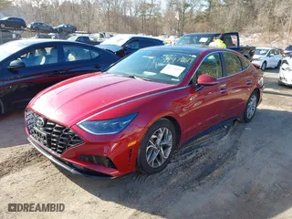 2023 Hyundai Sonata SEL with VIN KMHL14JA4PA326571, listed as a IAAI auction lot 41476619 with 53,881 mi miles. Bid and sale history available at carsss.com. Image 2.