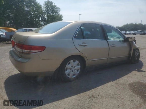 2003 Honda Accord LX with VIN 1HGCM56353A145969, listed as a Copart auction lot 59554045 with 149,041 mi miles and Salvage title. Bid and sale history available at DreamBid. Image 3.