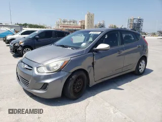 2013 Hyundai Accent GL with VIN KMHCT5AEXDU129109, listed as a Copart auction lot 41827625 with 178,952 mi miles and Salvage Title. Bid and sale history available at carsss.com. Image 1.
