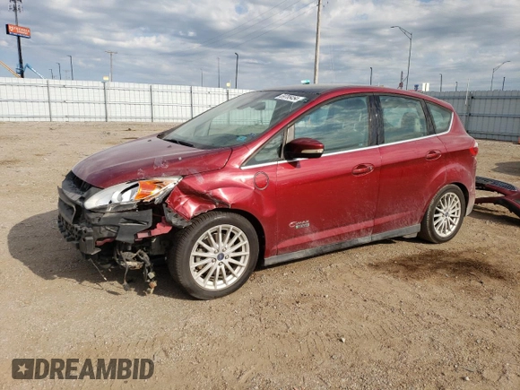 2014 Ford C-Max Energi SEL with VIN 1FADP5CU6EL510146, listed as a Copart auction lot 69785454 with 71,603 mi miles and Salvage Title. Bid and sale history available at carsss.com. Image 1.
