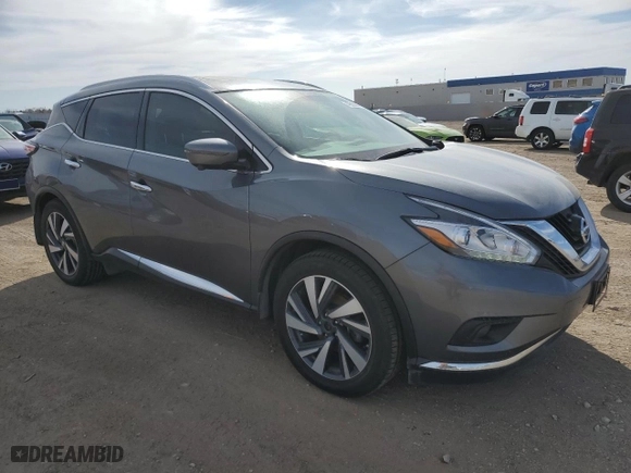2017 Nissan Murano S with VIN 5N1AZ2MH1HN164633, listed as a Copart auction lot 48660005 with 59,684 mi miles and Salvage Title. Bid and sale history available at carsss.com. Image 4.