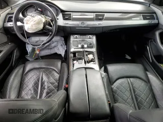 2014 Audi S8 with VIN WAUD2AFDXEN005340, listed as a Copart auction lot 77447534 with 87,222 mi miles and Salvage Title. Bid and sale history available at carsss.com. Image 8.