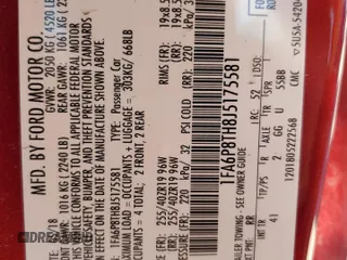 2018 Ford Mustang EcoBoost z VIN 1FA6P8TH8J5175581, wystawiony jako Copart lot #55151015 z przebiegiem 65 685 mil mil oraz Szkoda całkowita • Salvage title. Historia ofert i sprzedaży dostępna na DreamBid. Obrazek 12.
