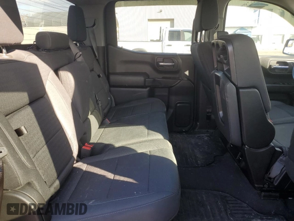 2023 Chevrolet Silverado 1500 Custom with VIN 1GCPDBEK7PZ141257, listed as a Copart auction lot 78807434 with 46,789 mi miles and Salvage Title. Bid and sale history available at DreamBid. Image 10.