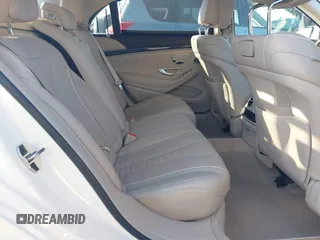 2019 Mercedes-Benz S 560 with VIN WDDUG8GB0KA478103, listed as a IAAI auction lot 40647036 with 67,353 mi miles and . Bid and sale history available at DreamBid. Image 8.