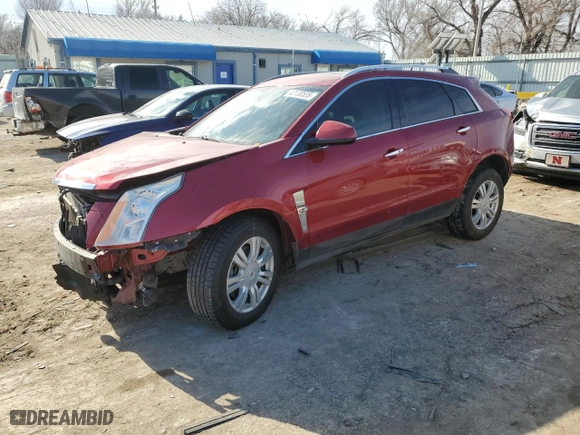 2012 Cadillac SRX Luxury Collection with VIN 3GYFNAE30CS518153, listed as a Copart auction lot 42130535 with 137,161 mi miles and Salvage Title. Bid and sale history available at carsss.com. Image 1.