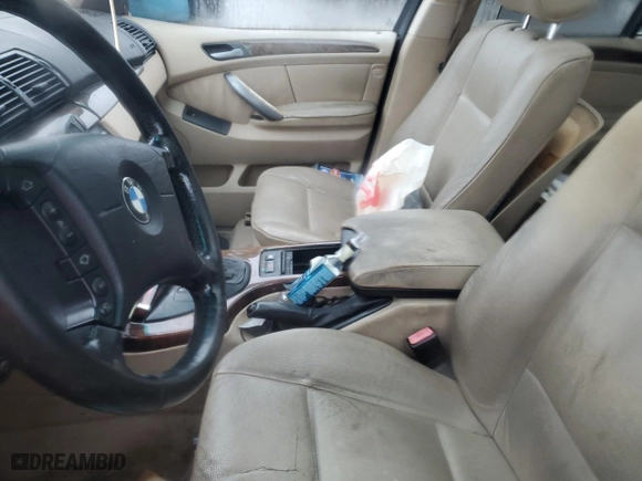 2006 BMW X5 3.0i with VIN 5UXFA13596LY27568, listed as a Copart auction lot 85254534 with 0 mi miles and Salvage Title. Bid and sale history available at carsss.com. Image 7.