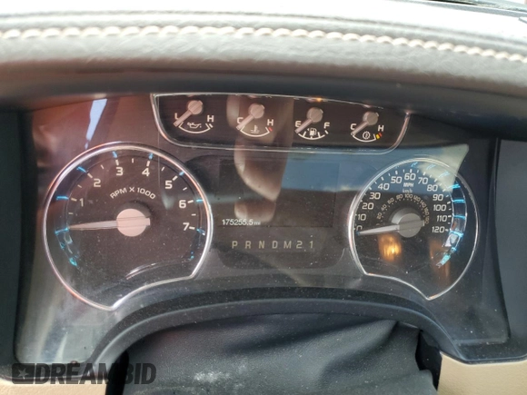 2012 Ford F-150 XL with VIN 1FTFW1ET9CFB60879, listed as a Copart auction lot 60783555 with 175,255 mi miles and Salvage title. Bid and sale history available at DreamBid. Image 9.