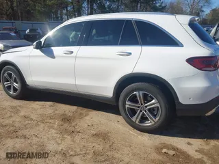 2021 Mercedes-Benz GLC with VIN W1N0G8DB7MF919902, listed as a IAAI auction lot 41577694 with 36,790 mi miles. Bid and sale history available at carsss.com. Image 3.