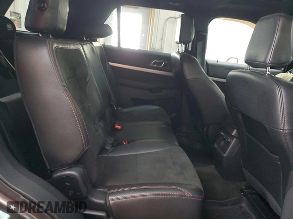 2018 Ford Explorer XLT with VIN 1FM5K8D8XJGA75162, listed as a Copart auction lot 58842785 with 118,892 mi miles and Salvage title. Bid and sale history available at DreamBid. Image 11.