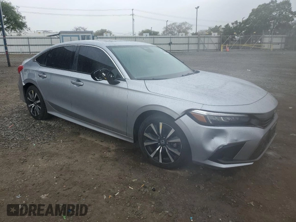 2023 Honda Civic EX z VIN 2HGFE1F72PH303892, wystawiony jako Copart lot #51179985 z przebiegiem 24 994 mil mil oraz Szkoda całkowita • Salvage title. Historia ofert i sprzedaży dostępna na DreamBid. Obrazek 4.