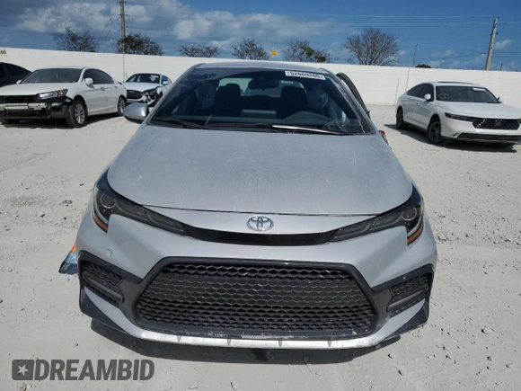 2022 Toyota Corolla SE with VIN 5YFS4MCE6NP110284, listed as a Copart auction lot 52669265 with 18,729 mi miles and Non Repairable. Bid and sale history available at carsss.com. Image 5.
