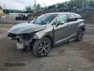 2022 Lexus RX 350 with VIN 2T2HZMDA4NC326539, listed as a Copart auction lot 58724655 with 8,869 mi miles and Salvage title. Bid and sale history available at DreamBid. Image 1.