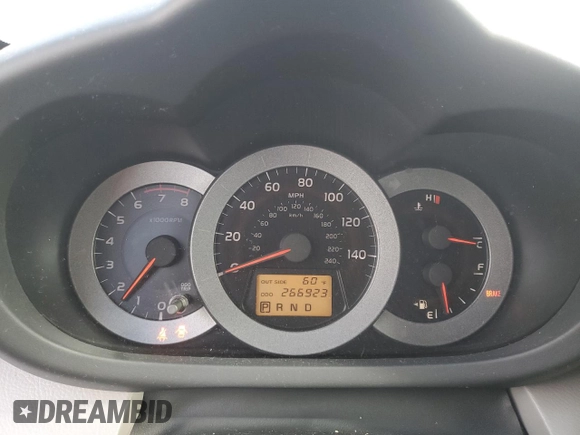 2007 Toyota RAV4 Limited with VIN JTMBK31V975022283, listed as a Copart auction lot 54124325 with 266,923 mi miles and Non Repairable. Bid and sale history available at carsss.com. Image 9.