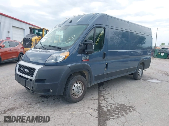 2022 Ram ProMaster Cargo with VIN 3C6MRVJG6NE112534, listed as a IAAI auction lot 42065900 with 80,679 mi miles and . Bid and sale history available at DreamBid. Image 17.