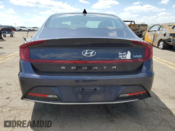 2020 Hyundai Sonata Hybrid Limited with VIN KMHL54JJ3LA010562, listed as a Copart auction lot 51550634 with 34,161 mi miles and Salvage Title. Bid and sale history available at carsss.com. Image 6.