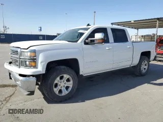 2015 Chevrolet Silverado 1500 LTZ with VIN 3GCUKSEJ4FG353967, listed as a Copart auction lot 51272035 with 105,093 mi miles and Salvage Title. Bid and sale history available at carsss.com. Image 1.
