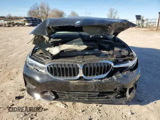 2019 BMW 3 Series 330i with VIN 3MW5R1J55K8B03545, listed as a Copart auction lot 47747775 with 0 mi miles and Salvage Title. Bid and sale history available at carsss.com. Image 5.