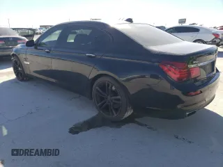 2015 BMW 7 Series 740Li xDrive with VIN WBAYF4C51FGS99088, listed as a Copart auction lot 47593145 with 133,825 mi miles and Salvage Title. Bid and sale history available at carsss.com. Image 2.