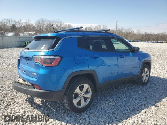 2017 Jeep Compass Latitude with VIN 3C4NJDBB6HT688786, listed as a Copart auction lot 52311265 with 89,282 mi miles and Salvage Title. Bid and sale history available at carsss.com. Image 3.