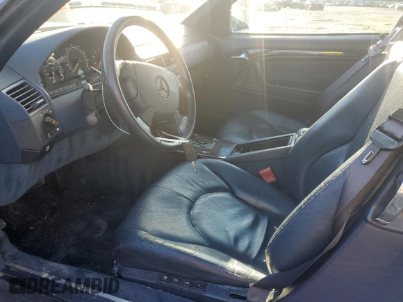 1998 Mercedes-Benz SL-Class with VIN WDBFA67F2WF170899, listed as a Copart auction lot 84813814 with 88,997 mi miles and Salvage Title. Bid and sale history available at carsss.com. Image 7.