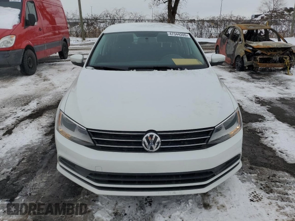 2015 Volkswagen Jetta Sedan 1.8T SE with VIN 3VWD07AJ6FM216763, listed as a Copart auction lot 47344205 with 115,677 mi miles and Salvage Title. Bid and sale history available at carsss.com. Image 5.