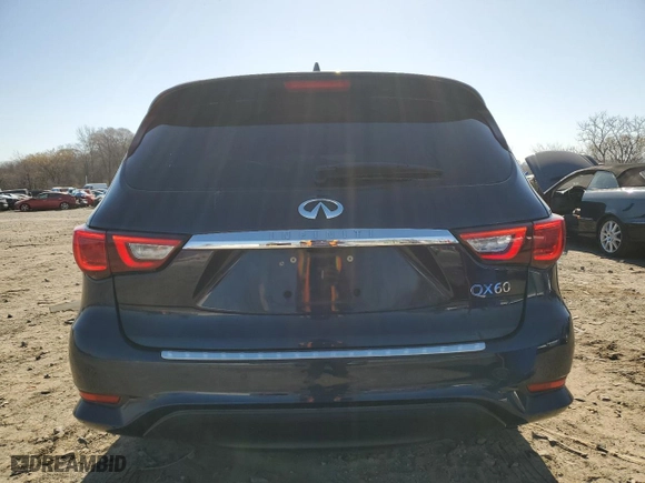 2016 Infiniti QX60 with VIN 5N1AL0MM0GC513570, listed as a Copart auction lot 48865415 with 108,424 mi miles and Salvage Title. Bid and sale history available at carsss.com. Image 6.