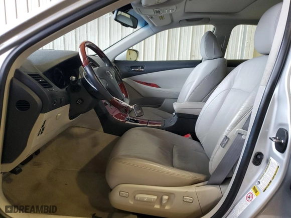 2008 Lexus ES 350 with VIN JTHBJ46G382201648, listed as a Copart auction lot 47665955 with 124,234 mi miles and Salvage Title. Bid and sale history available at carsss.com. Image 7.