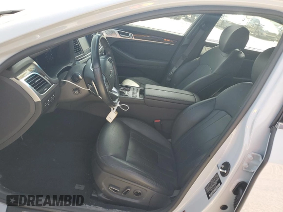 2019 Genesis G80 3.8L with VIN KMHGN4JE5KU290938, listed as a Copart auction lot 49479885 with 35,370 mi miles and Salvage Title. Bid and sale history available at carsss.com. Image 7.