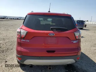 2017 Ford Escape Titanium with VIN 1FMCU9JD6HUB14799, listed as a Copart auction lot 54431685 with 75,454 mi miles and Salvage Title. Bid and sale history available at carsss.com. Image 6.