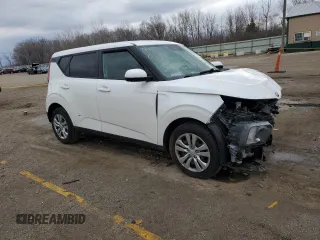 2021 Kia Soul LX with VIN KNDJ23AU8M7760661, listed as a Copart auction lot 50721985 with 84,536 mi miles and Salvage Title. Bid and sale history available at carsss.com. Image 4.