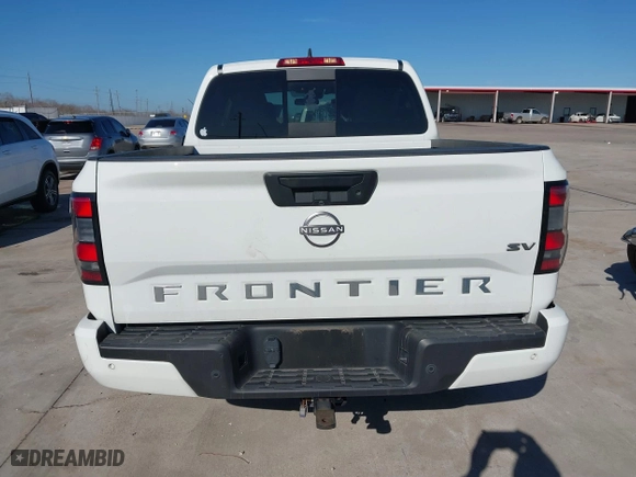 2023 Nissan Frontier SV with VIN 1N6ED1EJ9PN603699, listed as a IAAI auction lot 41677486 with 29,712 mi miles. Bid and sale history available at carsss.com. Image 16.