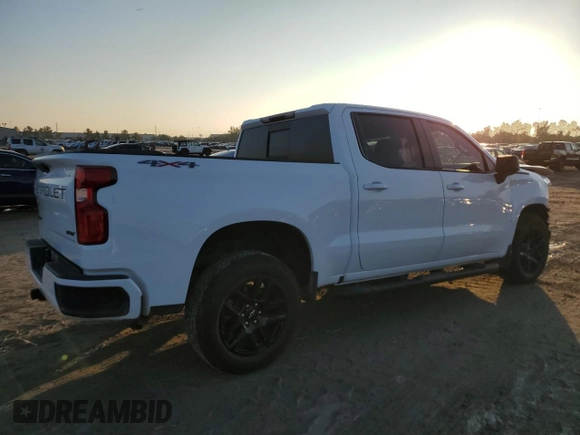 2023 Chevrolet Silverado 1500 RST with VIN 2GCUDEEDXP1145916, listed as a Copart auction lot 81837204 with Not Provided miles and Salvage Title. Bid and sale history available at DreamBid. Image 3.