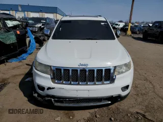 2013 Jeep Grand Cherokee Overland with VIN 1C4RJFCT7DC524585, listed as a Copart auction lot 48325145 with 142,308 mi miles and Clean Title. Bid and sale history available at carsss.com. Image 5.