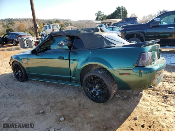 2000 Ford Mustang GT with VIN 1FAFP45X4YF270219, listed as a Copart auction lot 83227174 with NaN miles and Salvage Title. Bid and sale history available at carsss.com. Image 2.