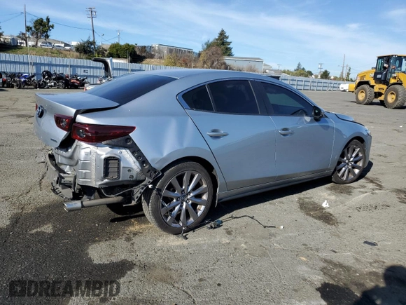 2019 Mazda 3 w/Select Pkg with VIN 3MZBPAAL8KM109600, listed as a Copart auction lot 84187424 with 62,914 mi miles and Salvage Title. Bid and sale history available at carsss.com. Image 3.