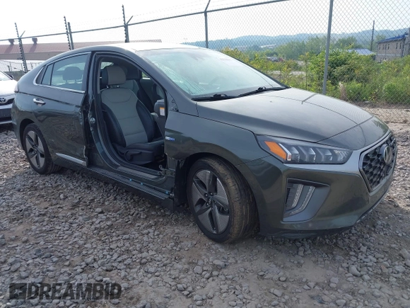 2020 Hyundai Ioniq Limited z VIN KMHC05LC7LU241773, wystawiony jako IAAI lot #42278195 z przebiegiem 64 754 mil mil oraz . Historia ofert i sprzedaży dostępna na DreamBid. Obrazek 1.