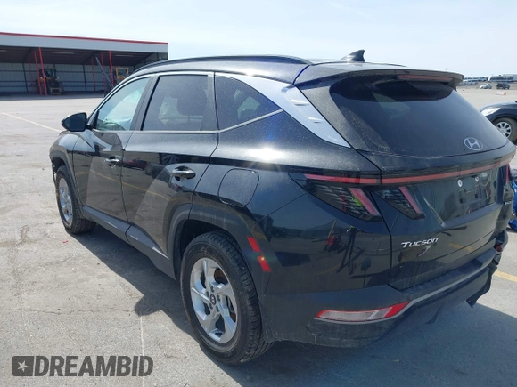 2023 Hyundai Tucson SEL with VIN 5NMJBCAE0PH220551, listed as a IAAI auction lot 41776552 with 46,002 mi miles. Bid and sale history available at carsss.com. Image 3.