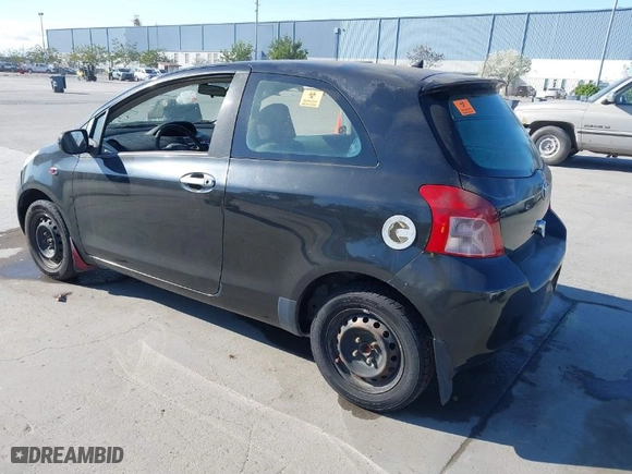 2007 Toyota Yaris with VIN JTDJT923075049235, listed as a IAAI auction lot 41896751 with 108,904 mi miles. Bid and sale history available at carsss.com. Image 3.