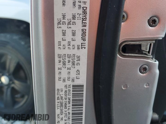 2011 Jeep Patriot Sport with VIN 1J4NF1GB0BD164954, listed as a Copart auction lot 51068835 with 206,313 mi miles and Clean Title. Bid and sale history available at DreamBid. Image 13.